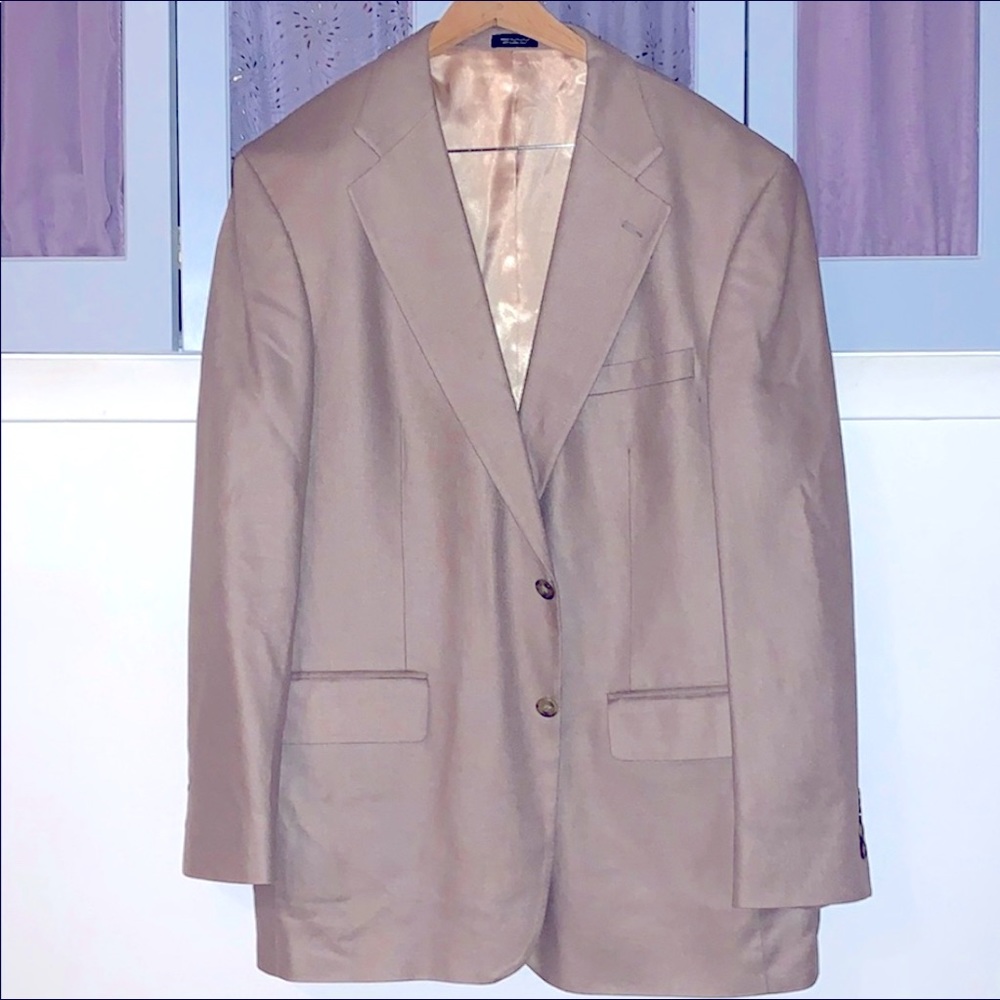 Oscar de la Renta Silk suit jacket blazer jacket